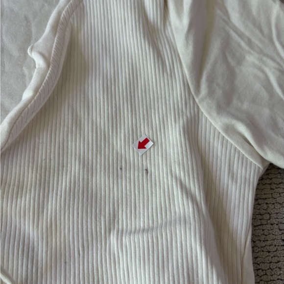 BDG Kimchi Blue Melissa Tie-Front Top in IVORY - Picture 8 of 10